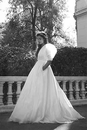 wedding dress saint honore paris Collection 2023